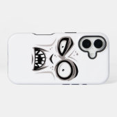 Nosferatu Vampire Face iPhone 16 Hoesje (Achterkant horizontaal)