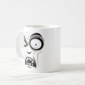 Nosferatu Vampire Face Koffiemok (Voorkant links)
