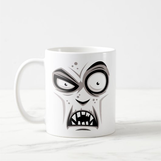 Nosferatu Vampire Face Koffiemok (Links)