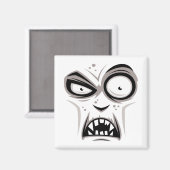 Nosferatu Vampire Face Magneet (Voorkant / Achterkant)