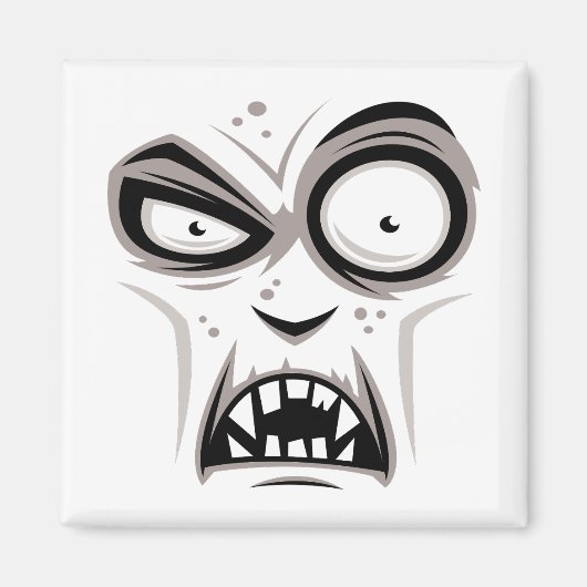 Nosferatu Vampire Face Magneet (Voorkant)