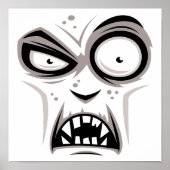 Nosferatu Vampire Face Poster (Voorkant)