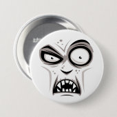 Nosferatu Vampire Face Ronde Button 7,6 Cm (Voorkant /achterkant)