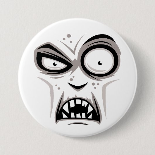 Nosferatu Vampire Face Ronde Button 7,6 Cm (Voorkant)