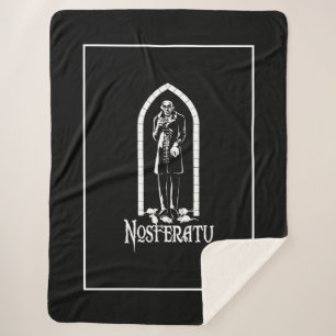 Nosferatu Vampire Sherpa Deken