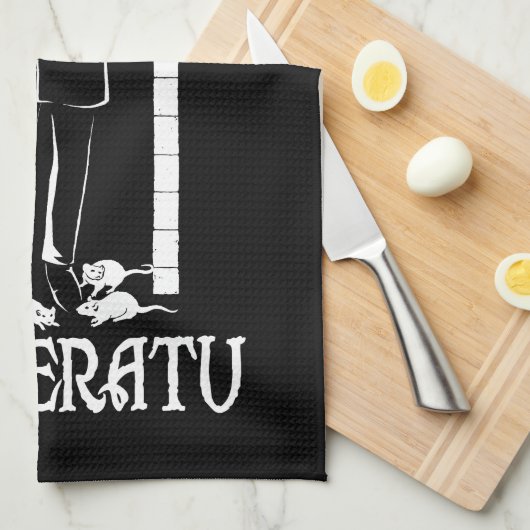 Nosferatu Vampire Theedoek (Quarter Fold)