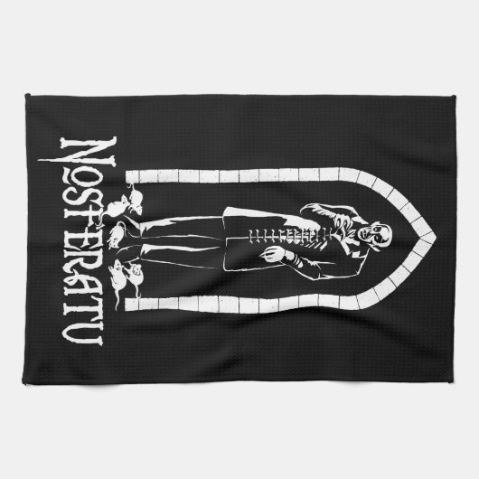 Nosferatu Vampire Theedoek (Horizontaal)