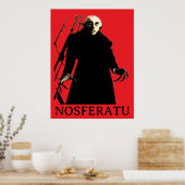 Nosferatu's Klauwen Poster (Keuken)