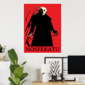 Nosferatu's Klauwen Poster (Thuiskantoor)