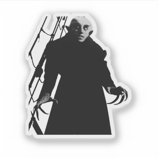 Nosferatu's Klauwen Sticker (Voorkant)