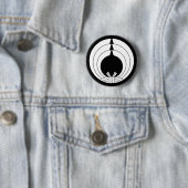 Noshi cirkel ronde button 5,7 cm (In situ)