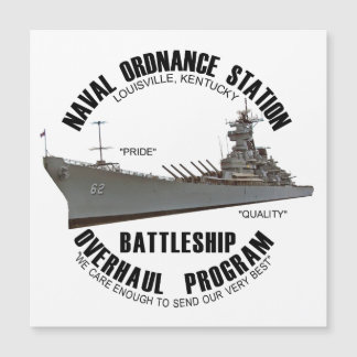 NOSL Battleship Revisieprogramma Flat Magnet