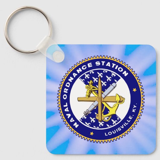 NOSL-Logo/slagschip-Sleutelhanger Sleutelhanger (Voorkant)