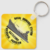 NOSL-Logo/slagschip-Sleutelhanger Sleutelhanger (Achterkant)