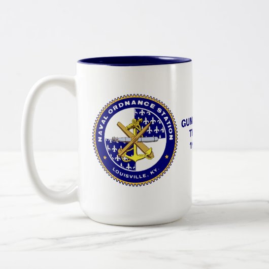 NOSL-Mok Tweekleurige Koffiemok (Links)