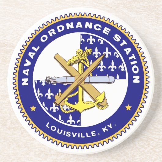 NOSL Sandstone-Onderzetter Zandsteen Onderzetter (Voorkant)