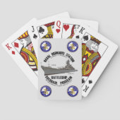 NOSL-slagpijprevisie programma-afspeelkaarten Pokerkaarten (Achterkant)