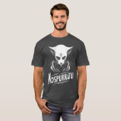 Nospurratu Cat Vampire Horror Movie And Cat Fan gi T-shirt (Voorkant volledig)