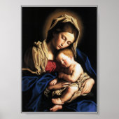 Nossa Senhora e o menino Jesus Poster (Voorkant)