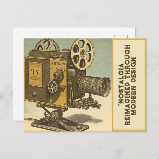 Nostalgia Briefkaart (Voorkant / Achterkant)