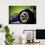 Nostalgia Dragster Poster (Thuiskantoor)