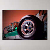Nostalgia Dragster Poster (Voorkant)
