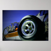 Nostalgia Dragster Poster (Voorkant)