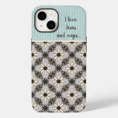 Nostalgia Floral Neutral Case-Mate iPhone Case (Achterkant)