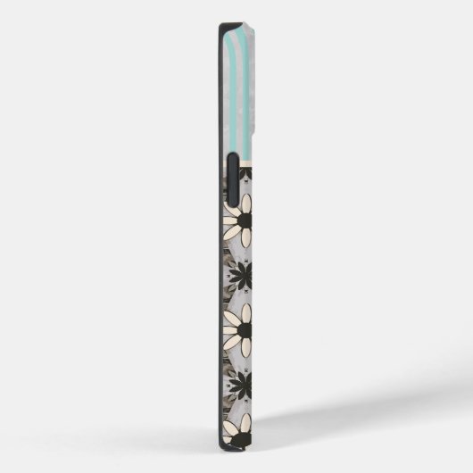  Nostalgia Floral Neutral Case-Mate iPhone Case (Achterkant / Rechts)