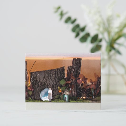 Nostalgia Garden | Aantrekkelijke alcohol 502 Briefkaart (Staand voorkant)