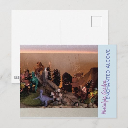 Nostalgia Garden | Aantrekkelijke alcohol 503 Briefkaart (Voorkant / Achterkant)