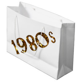 Nostalgia Gold Glitter dubbelzijdig in de jaren ta Groot Cadeauzakje
