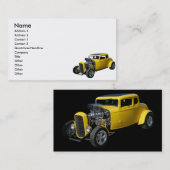 Nostalgia Rod Visitekaartje (Voorkant / Achterkant)