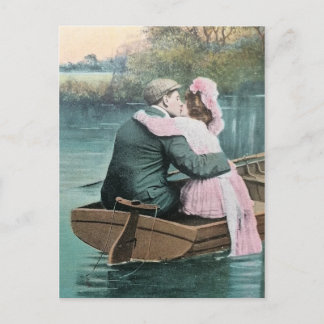 Nostalgia True Lovers Kiss Briefkaart