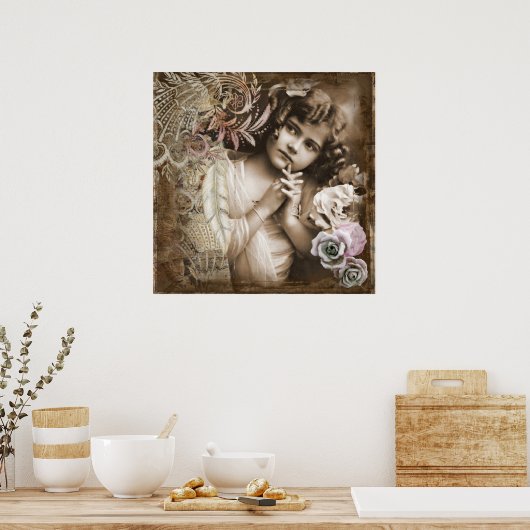 Nostalgic Angel Poster (Keuken)