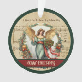 Nostalgic Christmas Ornament Vintage Angel Accent (voorkant)