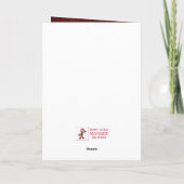 Nostalgic Family Christmas Card Feestdagen Kaart (Achterkant)