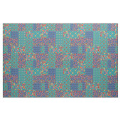 Nostalgic Faux Patchwork Pattern Fabric Stof (Yard (91,4 cm))