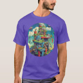 Nostalgic Gaming Delight Relive Pielated Adventu f T-shirt (Voorkant)