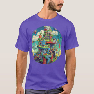 Nostalgic Gaming Delight Relive Pielated Adventu f T-shirt