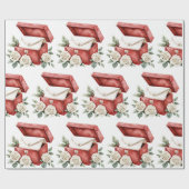 Nostalgic Gift Box Romantic Envelope Vintage Rose  Cadeaupapier (Vlak)
