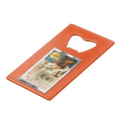 Nostalgic Halloween Slumber Goblins and Fairies Creditkaart Flessenopener (Voorkant Gekanteld)