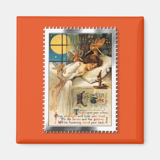 Nostalgic Halloween Slumber Goblins and Fairies Magneet (Voorkant)