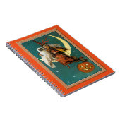 Nostalgic Happy Halloween Witch & Owl Notitieboek (Rechterzijde)