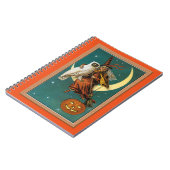 Nostalgic Happy Halloween Witch & Owl Notitieboek (Linkerzijde)