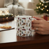 Nostalgic Holiday Toys Watercolor Mug Koffiemok
