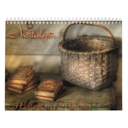 Nostalgic II - Een verzameling herinneringen Kalender (Hoes)