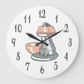 Nostalgic Kitchen Mixer Grote Klok (Voorkant)