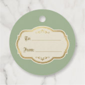 Nostalgic Kitschmas  Bedankjes Labels (Achterkant)