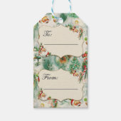 Nostalgic Kitschmas  Cadeaulabel (Voorkant)